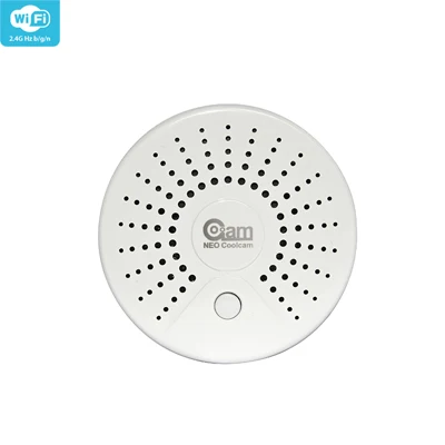 Умный автономный Wi-Fi датчик дыма с датчиком температуры, система сигнализации, Беспроводной детектор дыма IFTTT - Цвет: WIFI-Smoke 1PCS