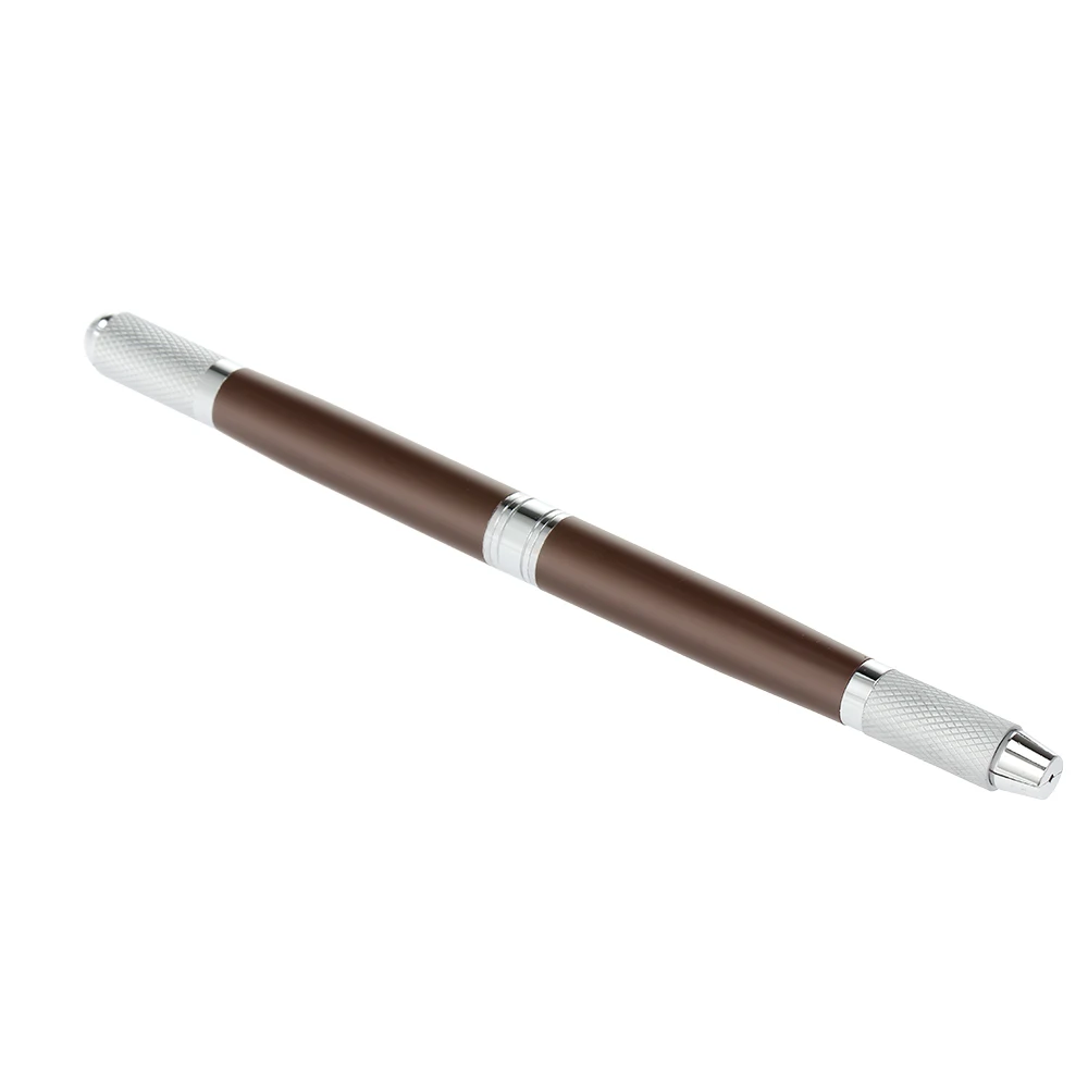 Semi-permanent Eyebrow Tattoo Pen Manual Handheld Tattooing Microblading Pen Triple-use Makeup Tools for Women Beauty Art Tools