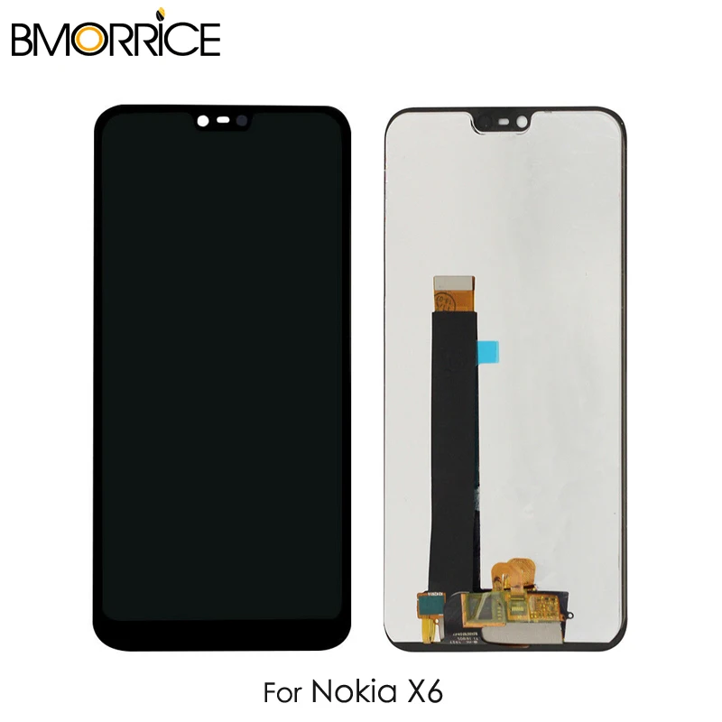 ЖК-дисплей для Nokia X6 сенсорный экран дигитайзер сборка Замена черный без рамки ЖК
