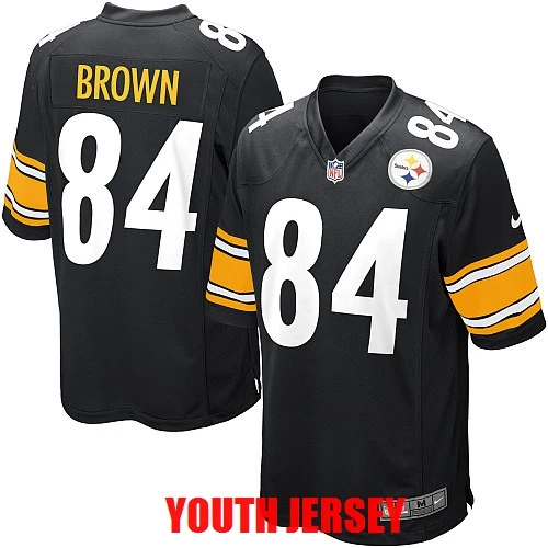 COLOR AS PHOTO SHOWN Питтсбург Бен роэтлисбергер Антоний коричневый Трой Polamalu Le'Veon Bell Jerome Bettis Martavis Bryant для молодежных детей Джерси - Цвет: COLOR AS PHOTO SHOWN