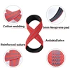 Figure 8 Weight Lifting Straps DeadLift Strap for Powerlifting Weightlifting Lifting Gym Wrist Wraps Fitness Bodybuilding 5