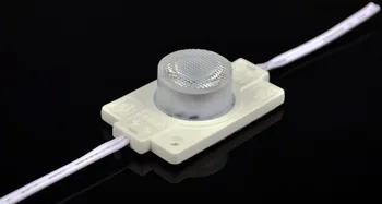 

1000pcs 2W 53mmx31mm double side led module side letter lightbox injection len 1smd outside backlight DC12v subway road board