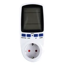 KWE-PMB01 Socket Digital Voltage Wattmeter Power Consumption Watt Energy Meter AC Electricity Analyzer Monitor EU US UK AU Plug KWE-PMB01 Socket Digital Voltage Wattmeter Power Consumption Watt Energy Meter AC Electricity Analyzer Monitor EU US UK AU Plug