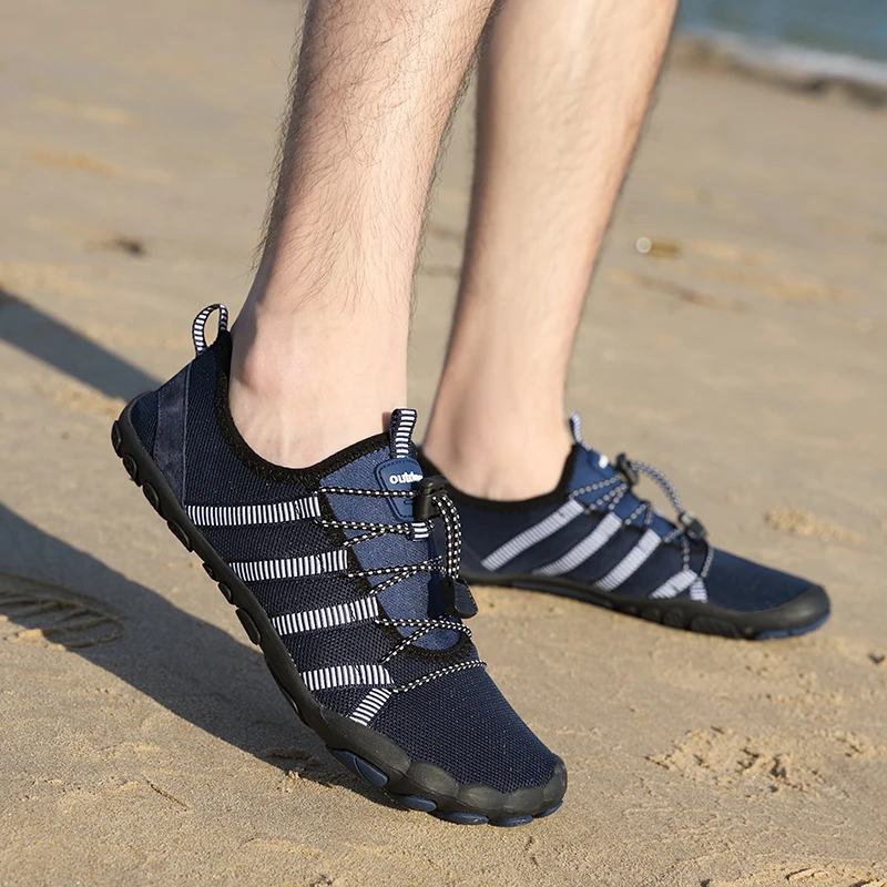 Водонепроницаемая обувь для мужчин и женщин; дышащая Уличная обувь для мужчин и женщин; прогулочная пляжная обувь; спортивная обувь; быстросохнущая женская обувь для дайвинга; обувь размера плюс