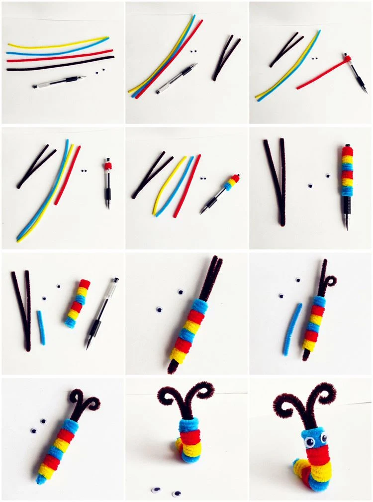 Цветной синель Knutselen Kinderen Штурмовое снаряжение Creativite материал DIY ручной работы искусство и ремесла игрушки для украшения детей