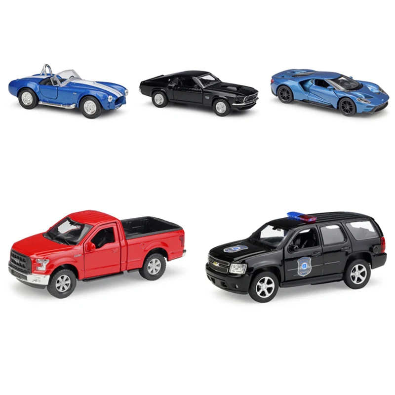 Модель автомобиля WELLY 1:36 1965 Shelby Cobra 427 S-C 429 из сплава коллекционная Игрушечная
