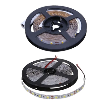 

2 Pcs Christmas Lights 300 5050 SMD LED Strip Bar Strip Light Chain 5M 12V DC, White & Warm White