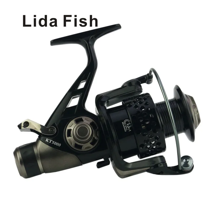 Lida Fish бренд KT3000-8000 полностью металлический ЧПУ складной коромысло с зазором структура передний и задний тормоз рыболовное колесо