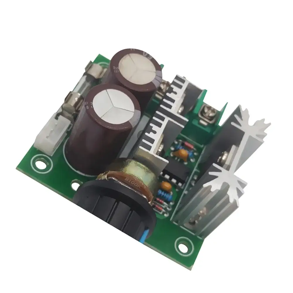 12V 40V 10A PWM контроллер скорости двигателя постоянного тока w/ручка|Детали