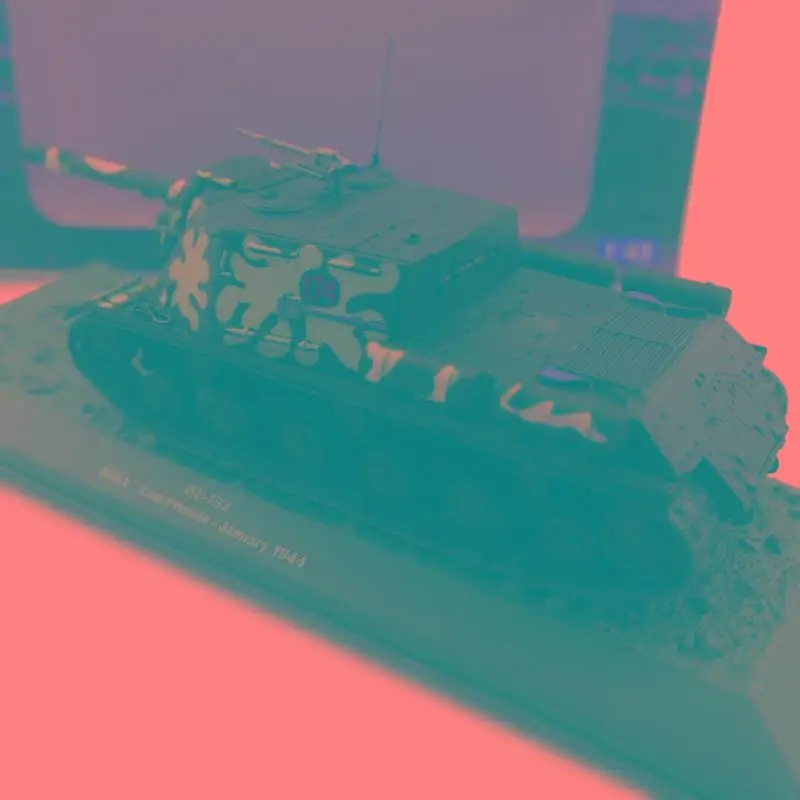 ISU-152 RKKA EAST Пруссия-JANUARY 1944 1/43 литье под давлением модель танк