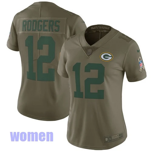 Быстрая Green Bay Высокое качество Мужская wo Мужская молодежная упаковочная одежда Aaron Rodgers camo jersey - Цвет: women