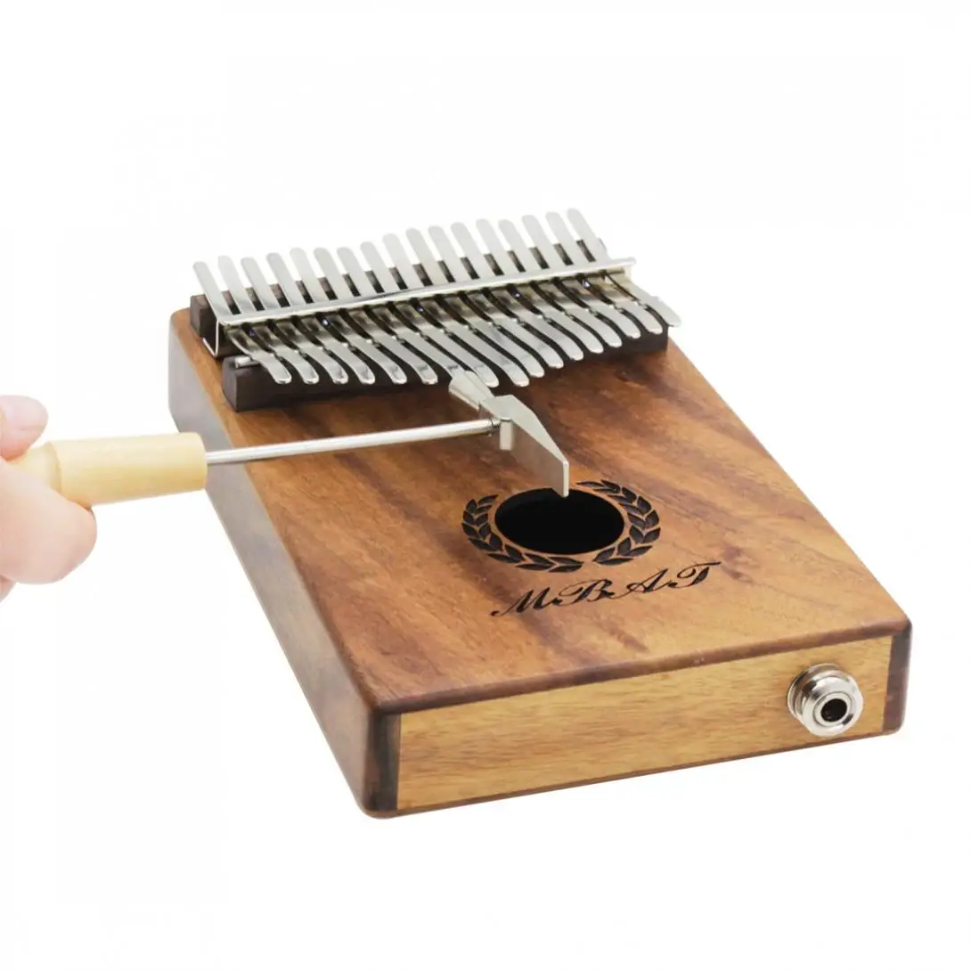Портативная металлическая деревянная ручка большого пальца пианино тюнинг молоток все размеры калимба