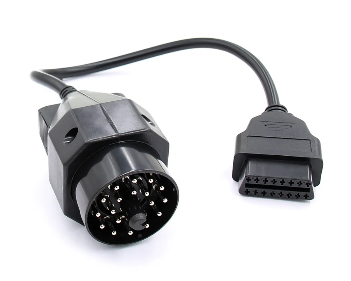 Подходит для диагностического соединителя адаптера OBD 2 к 1 кабель от 16pin до 20pin BMW |