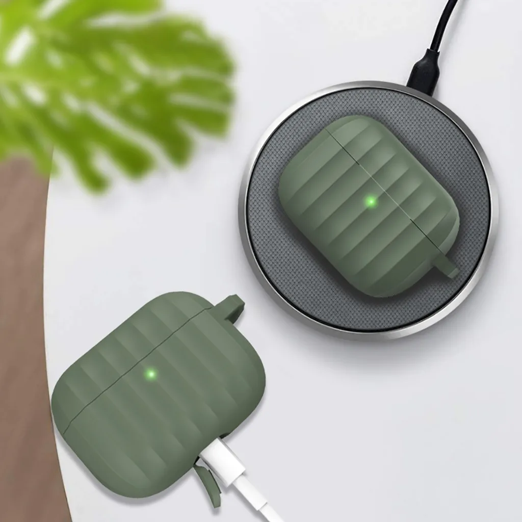 Для AirPods Pro Чехол для наушников мини-наушники sillicone водонепроницаемый защитный чехол для зарядки для Airpods Pro