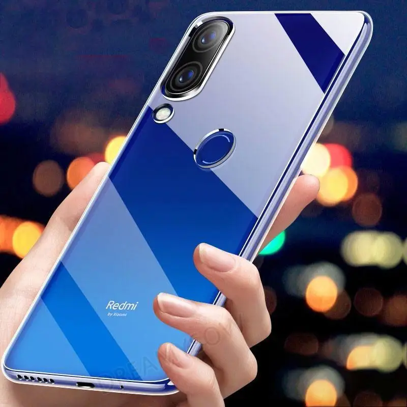 Мягкие силиконовые прозрачные чехлы из ТПУ для Xiaomi Redmi Note 8T 8 7 6 5 Pro чехол накладка