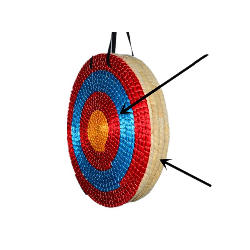 Billige Requisiten Alt stil Generation Gras Ziel 50cm Einzigen Schicht Pfeil Ziel ba jia ARC Ziel Schießen Stroh Produkte pfeil Pavili 25