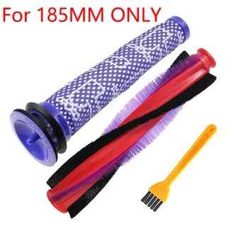 

185mm/225mm Roller Brush Filter Kit For Dyson V6 DC59 DC62 963830-01/963830-02 Cleaning Brush Home Hosehold