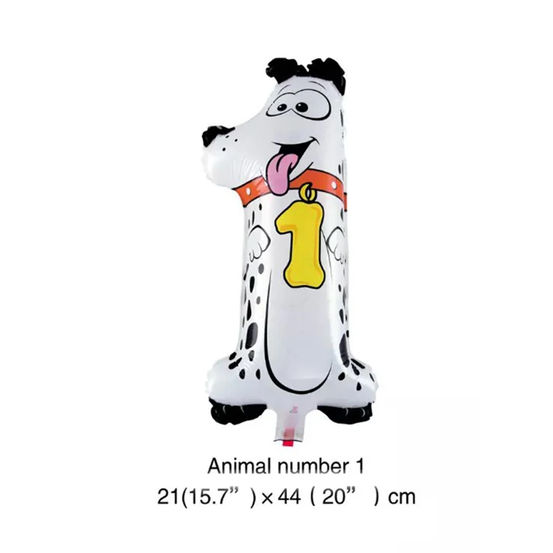 balloon 1pcs Для вечеринки в стиле сафари, тропический дождь, животные, Одноразовые столовые наборы, для вечеринки в честь Дня рождения, в джунглях, вечерние принадлежности для мальчиков, подарок на день рождения - Цвет: balloon 1pcs