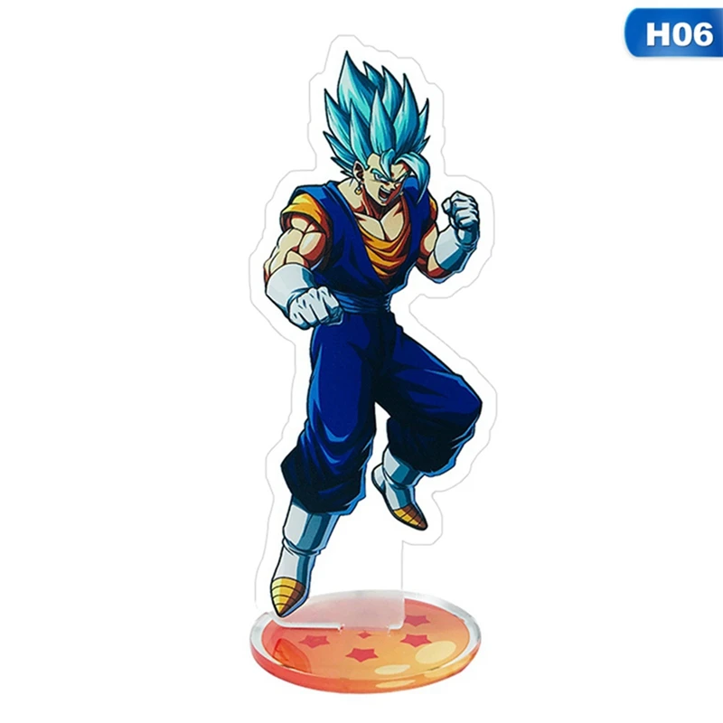 Dragon Ball Z акриловая основа фигурки 60 мм модель игрушки Dragon Ball Супер аниме фигурка дисплей акриловая подставка
