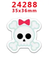 24288 Free shipping 30 pcs planar resin halloween catoon resin pr24279 - Цвет: 24288