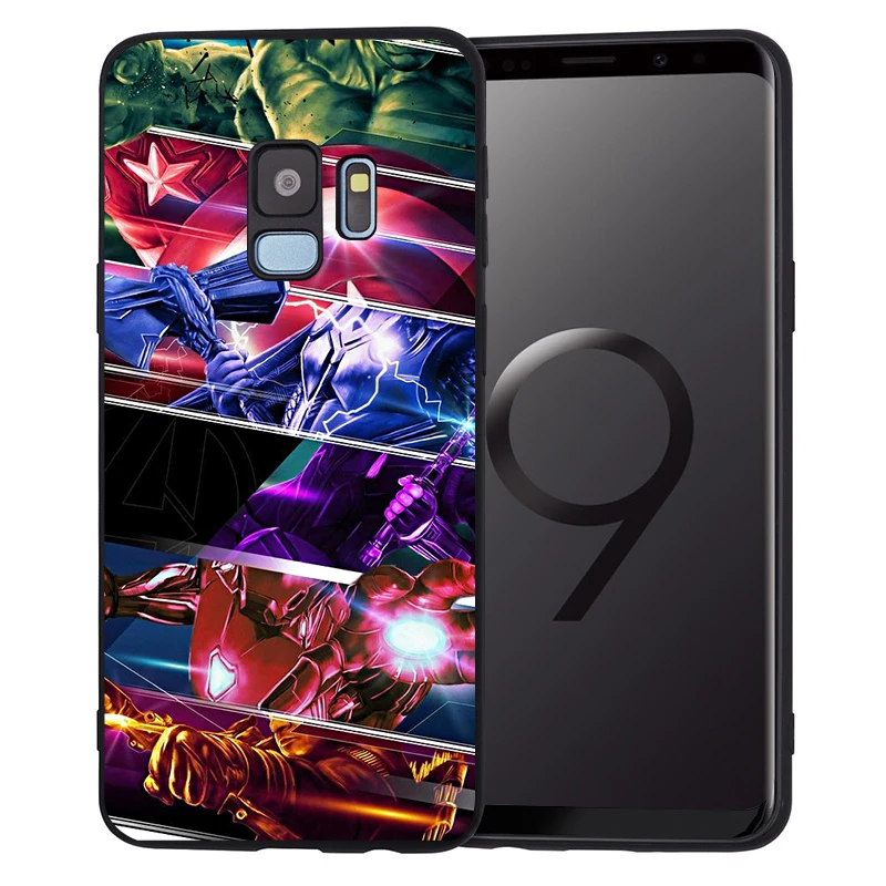 С принтами "Marvel", "Мстители", для Samsung Galaxy S6 S7 край S8 S9 S10 Plus Note 8, 9, 10, A30 A40 A50 A60 A70 M10 M20 чехол для телефона etui - Цвет: H2511