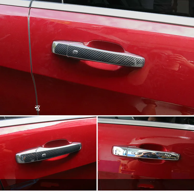 Для Dodge Durango 2011 2012 2013 2014 новинка из углеродного волокна хромированная крышка