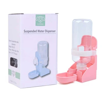 

500ML Pet Parrots Birds Drinker Pigeon Rabbit Drinking Water Feeder Bowl Cat Dog Cage Hanging Water Dispenser Device Pet Product