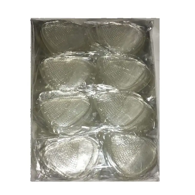 Shoe Insoles Forefoot Pads Silicone Forefoot Gel Toe Transparent Adhesive Gel Anti Slip High Heel Insoles Pads