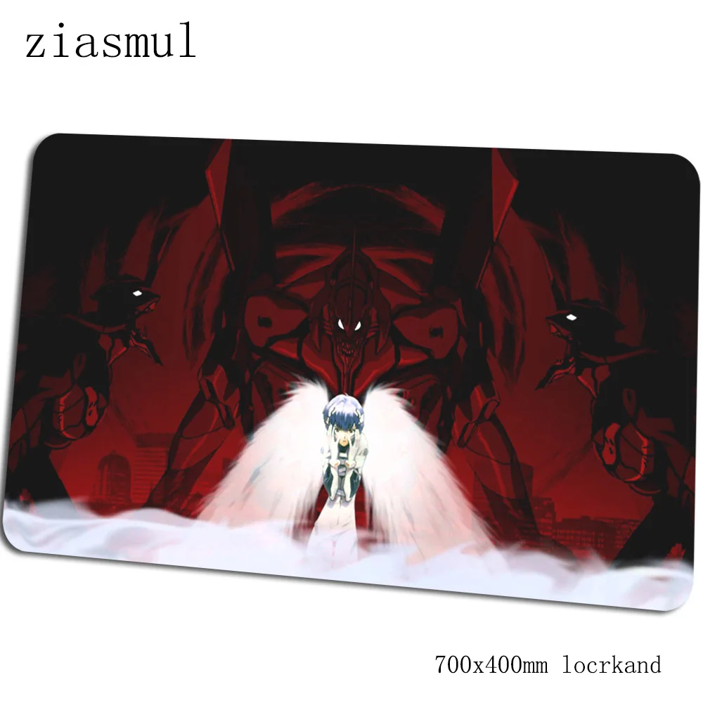 Evangelion геймерский коврик для мыши xl 70x40 см игровой коврик для мыши большой великолепный ноутбук pc аксессуары ноутбук padmouse эргономичный коврик - Цвет: Size 700x400x2mm