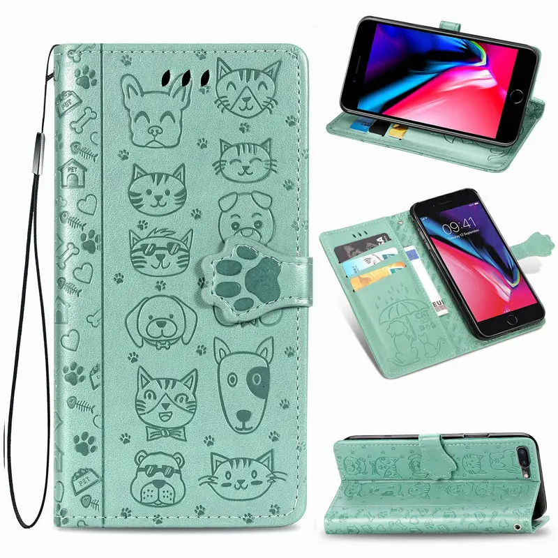 

Case For IPhone 11 11 Pro Max 11 Pro Leather Flip Wallet Cover For IPhone 6 7 8 SE 2020 6 Plus 7 Plus 8 Plus Shockproof Cases