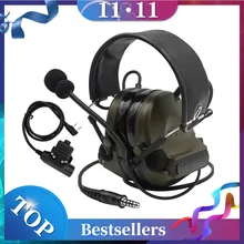 Casque Airsoft électronique tactique Comtac II, casque militaire, réduction du bruit, ramassage, Protection auditive FG