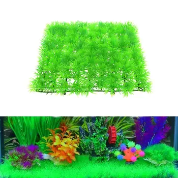 

Saim Aquarium Fake Grass Simulation Waterweed Decoration Aquarium Fish Tank Ornaments 4pcs Turf Lawn Landscaping Plants