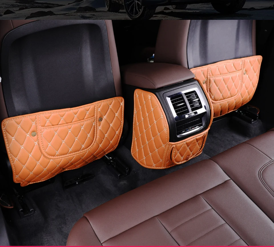 Car Anti Child Kick Pad Interior Seat For Bmw X3 X4 2019 Protective Pad