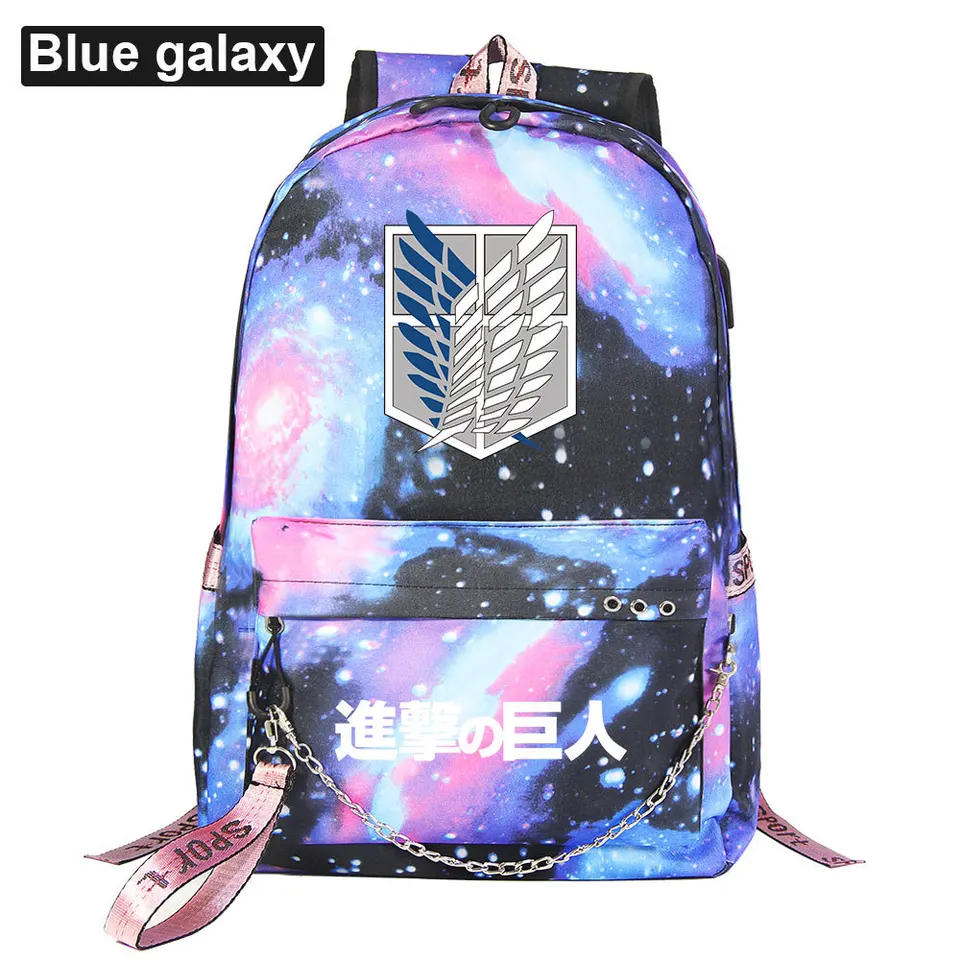 black and pink school bag