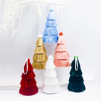 

Christmas Decorations For Home Noel Creative Cloth Craft Christmas Tree Pendants Ornaments New Year Kids Gift Natal Tree Decor