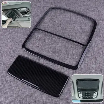 

DWCX ABS Carbon Fiber Style Car Front Reading Light Lamp Cover Trim Fit for Honda Accord 2018 2019