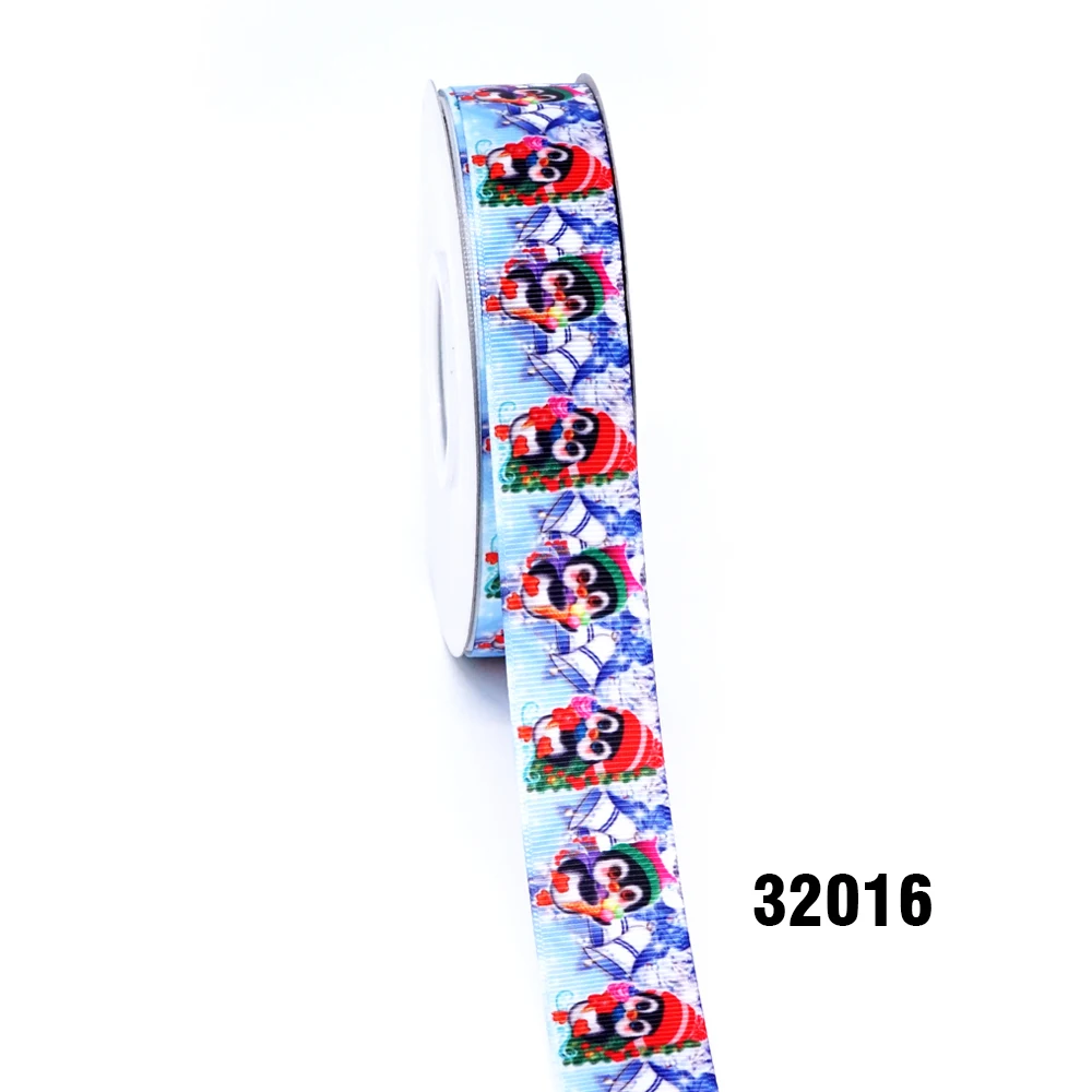 50 ярдов мультфильм напечатанный grosgrain ленты 32004 - Цвет: 32016