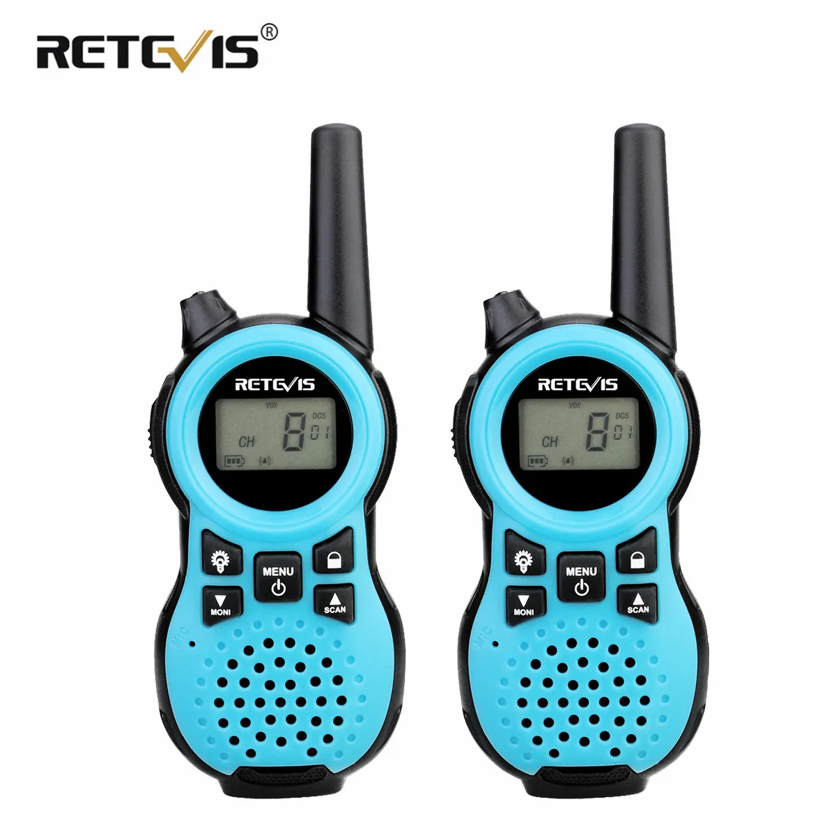 2 шт. Retevis RT638/RT38 PMR 446 двухстороннее радио PMR VOX фонарик usb зарядка портативная рация Рождественский подарок мини рация