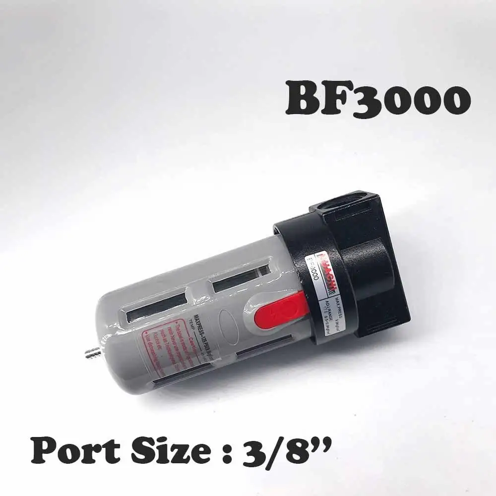 

Free Shipping 3/8'' BF3000 Oil and water air filter Air Source