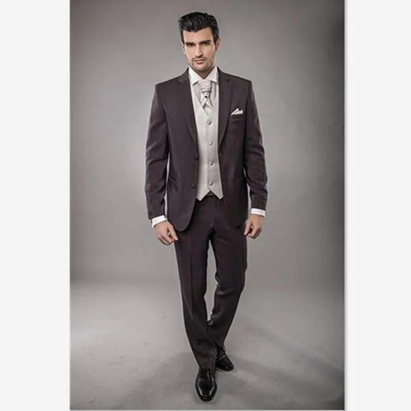 Костюм Homme Мужские костюмы(куртка+ брюки+ жилет) костюм жениха Свадебные/обеденные костюмы Лучшие Мужские Женихи Terno Masculino