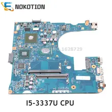 NOKOTION для acer aspire E1-470G E1-470 Материнская плата ноутбука I5-3337 Процессор 820 м GPU EA40-CX MB 12280-3 48.4LC03.031 NBMJY11003