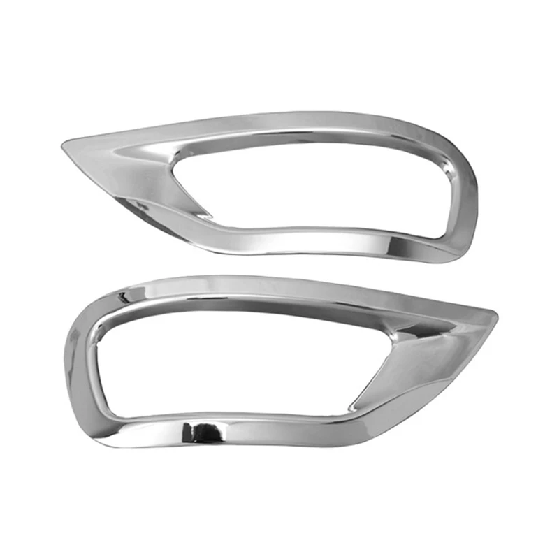 

2 Pcs Car Rear Fog Lamp Cover, Fog Lamp Frame for Jeep Grand Cherokee 2011-2019