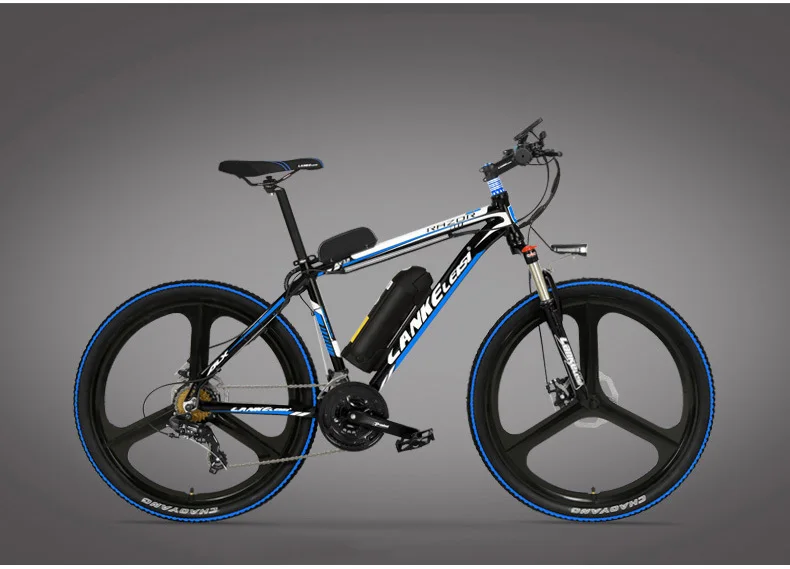 Sale Electric Bicycle 48V 10AH 2 Wheels Electric Bicycle 240W 5 Grade Assist Electric Mountain Bike 7 Speed Adults Electric Scooters 24