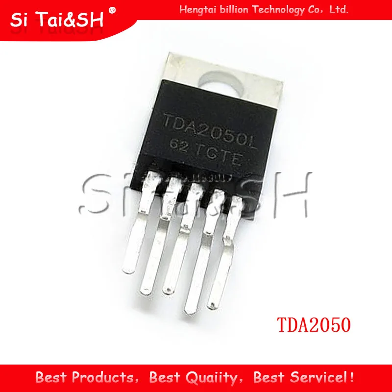5 шт. TDA2050 TDA2050A TO220-5 новый оригинальный 32 Вт высококачественный аудио усилитель