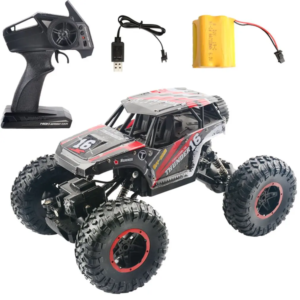 

1:14 58666 2.4G Wireless Remote Control Off-Road Vehicle Truck High Speed RTR Buggy RC Car Simulation Climbing Car