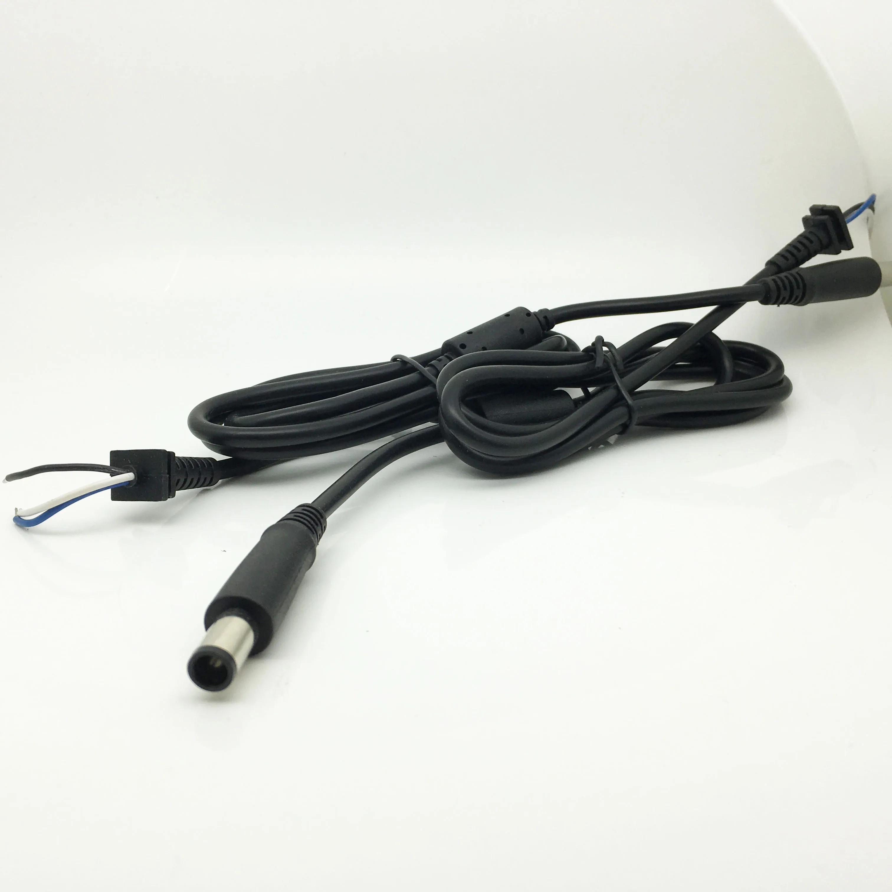 DC 7.4 x 5.0mm Plug Socket Connector with Cord Cable for HP DELL 1.2M Cable