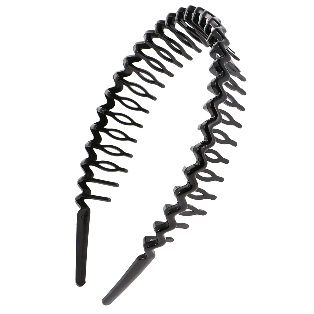 10 Pieces Black Plastic Comb Tooth Hair Hair Headband Hair Accessories