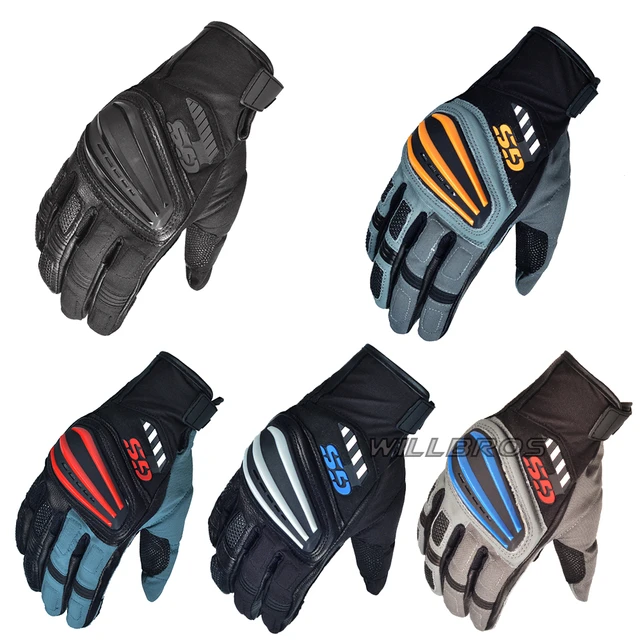 Rallye 4 GS Leather Gloves BMW Motorcycle Motorrad Guantes Motorbike Scooter Street Moto Luvas Unisex Mens _ - AliExpress Mobile