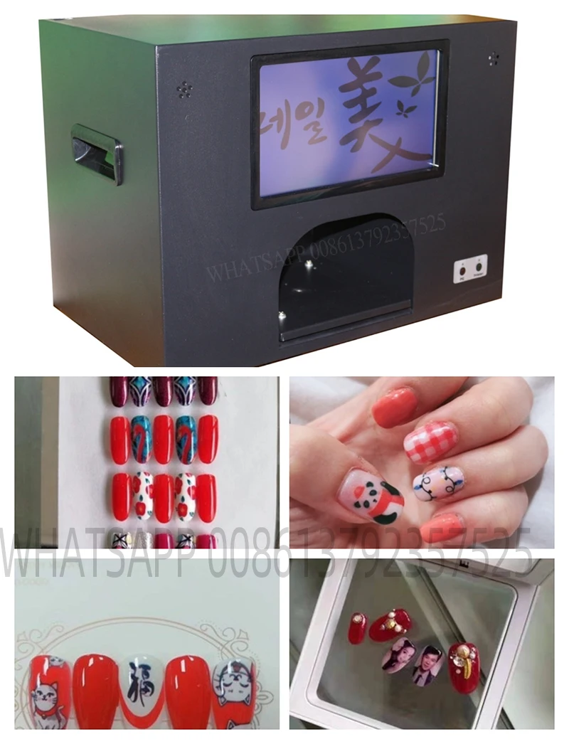 Nail Printer Nail Art Machine For Manicure 5 Nails And 3 Flowers Printing  Machine Ce 3 Years Warranty - Manicure Tools - AliExpress