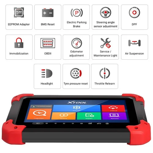 XTOOL X100 PAD X-100 авто ключ программист со встроенным VCI поддерживает сброс масла и коррекцию одометра